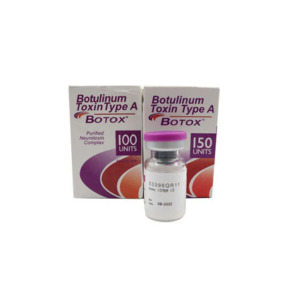 Face Lift Botox 100iu 150iu Botulinum Toxin Untuk Kerutan 100iu 150iu BTX