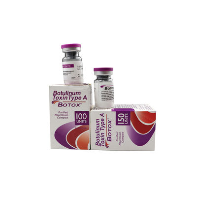 Face Lift Botox 100iu 150iu Botulinum Toxin Untuk Kerutan 100iu 150iu BTX