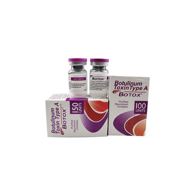 Face Lift Botox 100iu 150iu Botulinum Toxin Untuk Kerutan 100iu 150iu BTX