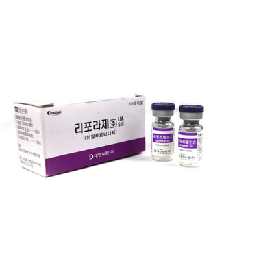 Liporase Hyaluronidase 1500iu Lyophilized 1500u 10 vials Untuk Larut HA Acid Liporase