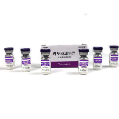 Liporase Hyaluronidase 1500iu Lyophilized 1500u 10 vials Solution Untuk Larut HA Acid Liporase