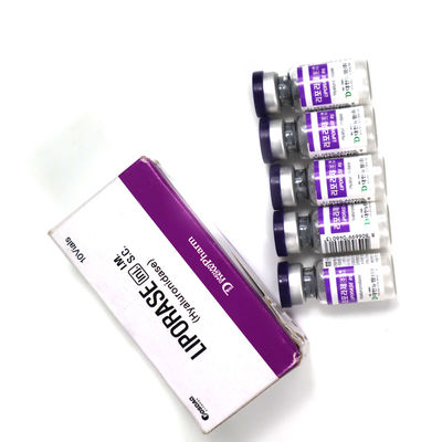 Liporase Hyaluronidase 1500iu Lyophilized 1500u 10 vials Solution Untuk Larut HA Acid Liporase