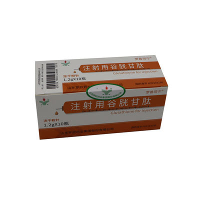 Injeksi Filler Kulit Putih Hitam 1200mg Glutathione Powder