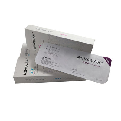 Revolax 1.1ml Hyaluronic Acid Dermal Filler Deep Sub-Q Untuk Wajah