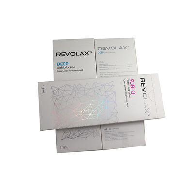 Revolax 1.1ml Hyaluronic Acid Dermal Filler Deep Sub-Q Untuk Wajah
