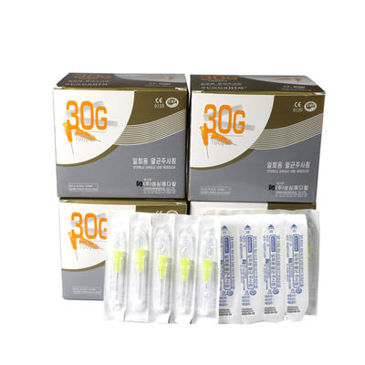 Ultra Thin Meso Needle 30G 4mm Panjang 304 Baja tahan karat