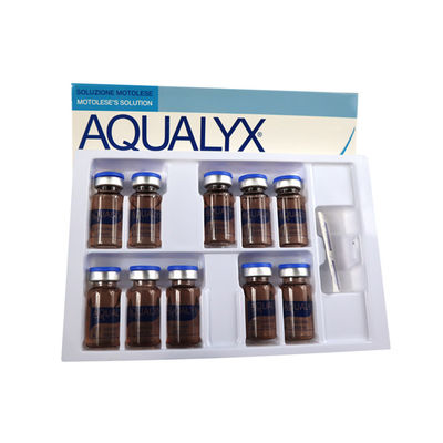 Barang Kecantikan Aqualyx Pelarut Lemak untuk Penurunan Berat Badan garis V tubuh dan wajah