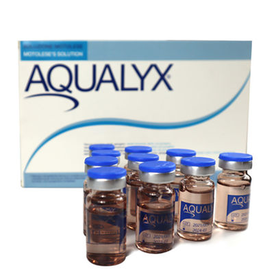 Barang Kecantikan Aqualyx Pelarut Lemak untuk Penurunan Berat Badan garis V tubuh dan wajah