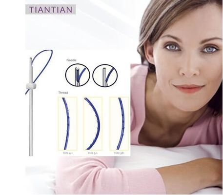 kuat angkat PDO PCL PLLA Benang 25mm 38mm Nose Thread Lift 18g 19g