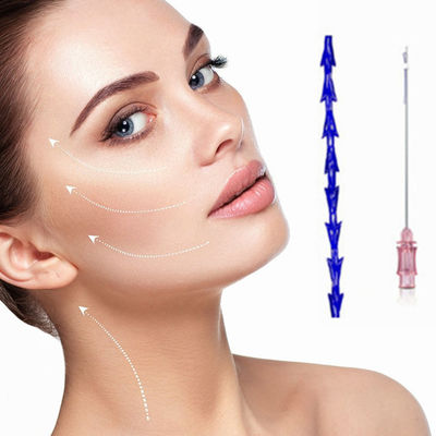 Cog 4D 21g 60mm Brabed Eyebrow Neck Lift Cheek Face Lifting Cog 4D Pdo
