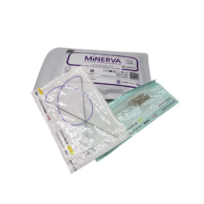 PDO PCL PLLA benang untuk face lifting 4D 6D 8D 18g 19g 21g 100mm L W Blunt Type
