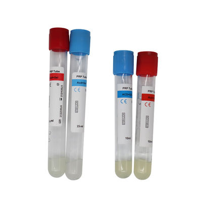 Tabung PRP 10ml Dengan Gel ACD Untuk Kerontokan Rambut Tabung Sentrifugal Plas Prp PRF Kaya Platelet