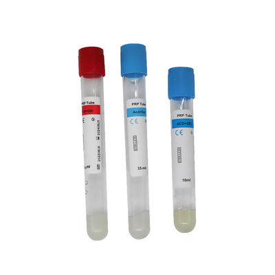 Tabung PRP 10ml Dengan Gel ACD Untuk Kerontokan Rambut Tabung Sentrifugal Plas Prp PRF Kaya Platelet