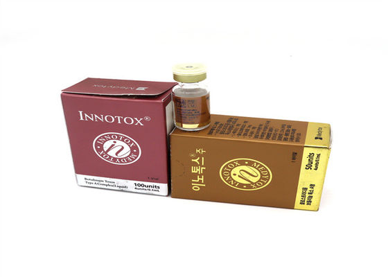 Bentuk Cair Suntikan Toksin Botulinum Innotox Safety 50iu 100iu