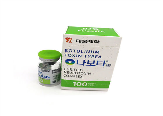 Injeksi Nabota 100U Tipe A oleh Daewoong Vial Tanpa Warna