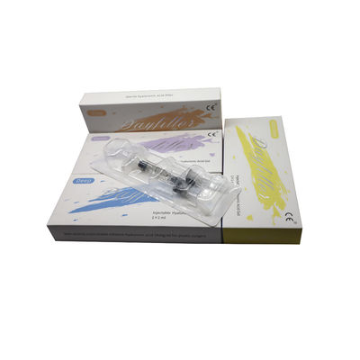 Kecantikan Natrium Hyaluronate Gel Perawatan Kulit Ha Asam Hyaluronik Injeksi Filler Kulit Anti Kerutan