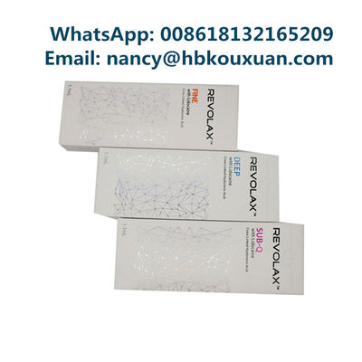 Revolax Fine Deep Sub-Q Hyaluronic Acid Filler untuk kulit