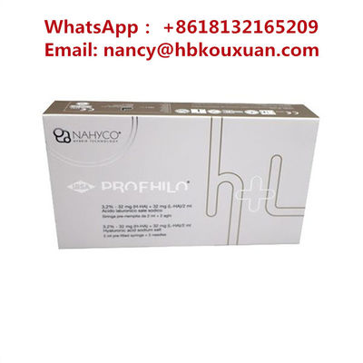 Profhilo HL Hyaluronic Acid Dermal Filler Leher Injeksi 5 Titik Pengangkatan Wajah