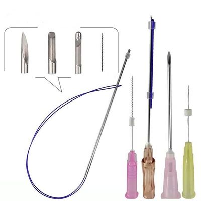 Cog 4D 21g 60mm Brabed Eyebrow Neck Lift Cheek Face Lifting Cog 4D Pdo