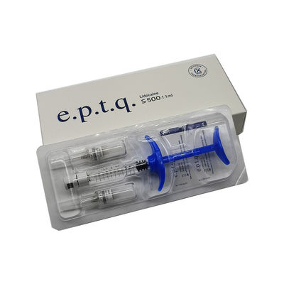 e.p.t.q S100 1x1.1ml: pengisi lunak untuk kerutan lembut pengisi kulit asam hyaluronik