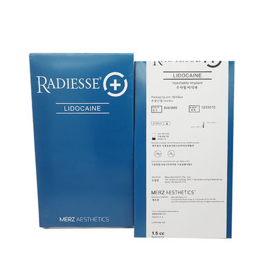 Radiesse Pengurangan kerutan dan lipatan Filler kulit asam hyaluronik 1,5 ml 0, 8 ml