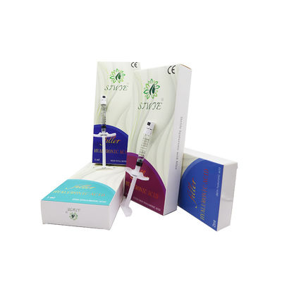 1 ml 2 ml Asam hyaluronik Injeksi Lip Filler Asam hyaluronik injeksi filler kulit Gel