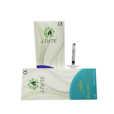 1 ml 2 ml Asam hyaluronik Injeksi Lip Filler Asam hyaluronik injeksi filler kulit Gel