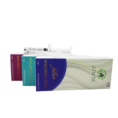 1 ml 2 ml Asam hyaluronik Injeksi Lip Filler Asam hyaluronik injeksi filler kulit Gel