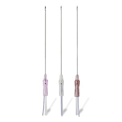 Stabil menyerap Korea Berbuntut 4D Cog W Blunt Pcl Pdo Thread untuk Cheek Lifting Tightening tubuh