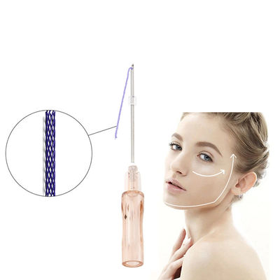 Korea Steril V Line Absorptif Wajah Twist Mono Barbed Pdo Nose Lift Thread Tornado Cog 3D 4D 6D Pdo Thread