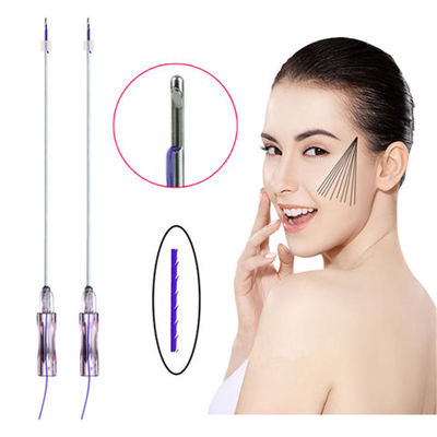 Beauty PCL PLLA WPDO Pdo Mono Screw Thread untuk mengangkat wajah leher tubuh