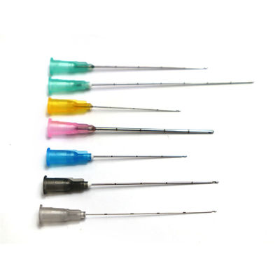 Disposable Aesthetic Clinic Blunt Needle 25g 50mm Sterile Fine Micro Cannula