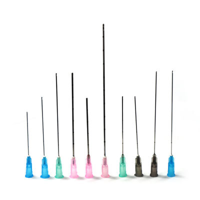 Merek CE Tip Micro Needle Cannula Fine MicroCannula Blunt Needle