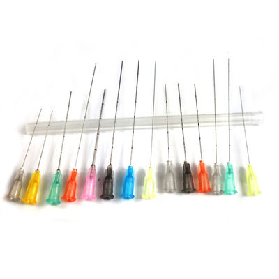 Hipodermic Micro Cannula Disposable Needle Blunt Tip dengan Fleksibel