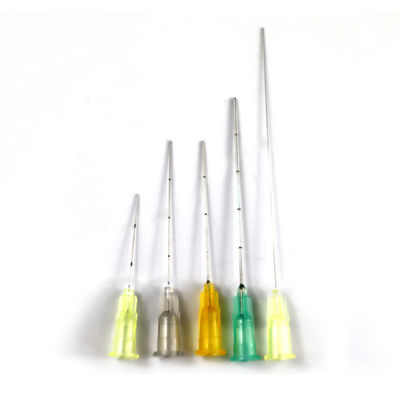 Merek CE Tip Micro Needle Cannula Fine MicroCannula Blunt Needle