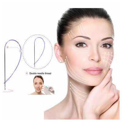 Korea Steril V Line Absorptif Wajah Twist Mono Barbed Pdo Nose Lift Thread Tornado Cog 3D 4D 6D Pdo Thread