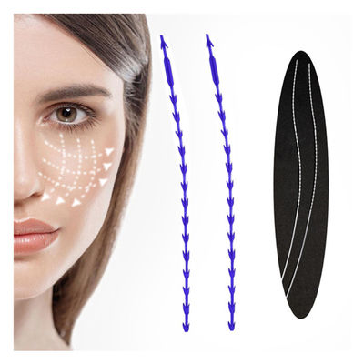 Korea Steril V Line Absorptif Wajah Twist Mono Barbed Pdo Nose Lift Thread Tornado Cog 3D 4D 6D Pdo Thread