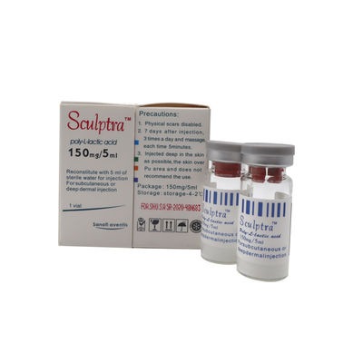 150mg bubuk PLLA poli- l- asam laktat 1 vial x5ml demal filler anti-aging sculpta