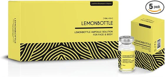 Lemon Bottle 10ml*5 Mencabut Lemak Berlebih dan Menurunkan Berat Badan Lipolab Kabelline