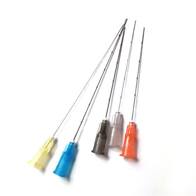 Disposable Micro Cannula Needle Blunt Tip Micro Blunt Cannula untuk Hyaluronic Dermal Filler