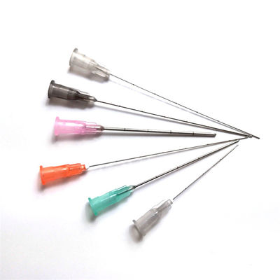 Disposable Micro Cannula Needle Blunt Tip Micro Blunt Cannula untuk Hyaluronic Dermal Filler