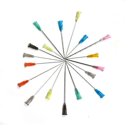 18g 50mm Bunt Tip Cannulas Disposable Cannula 22 Gauge Fine Micro Cannula