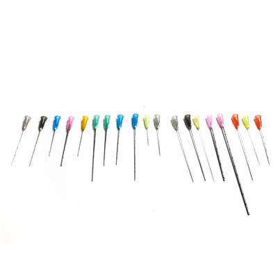 Jarum Sekali Pakai Tumpul Kanula Mikro 16g 17g 21g 22g 25g 38mm 50mm 60mm 90mm