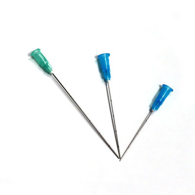 18g 50mm Bunt Tip Cannulas Disposable Cannula 22 Gauge Fine Micro Cannula