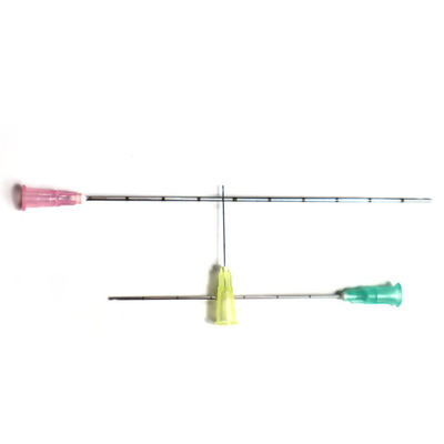 Top Menjual Bunt Tip Microcannula Bunt Cannula Jarum halus Micro Cannula untuk wajah