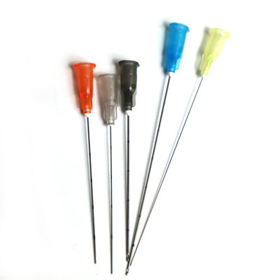 Top Menjual Bunt Tip Microcannula Bunt Cannula Jarum halus Micro Cannula untuk wajah