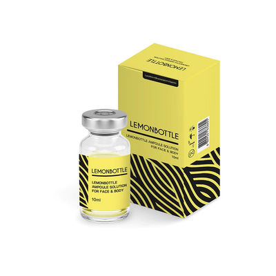 Suntikan Pelarutan Lemak Botol Lemon Wajah Lipolitik Vitamin B2
