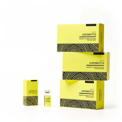 Lemon Bottle Ampuul Solution Fat Dissolving Injeksi Metabolisme lemak