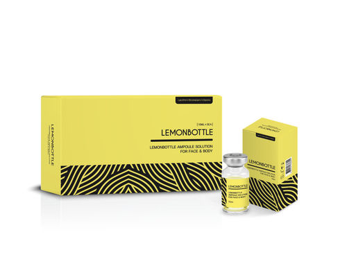 Lemon Bottle Ampuul Solution Fat Dissolving Injeksi Metabolisme lemak