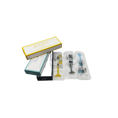 Elastis D CE-dicap Monophasic HA Filler Koreksi Kerutan yang Menonjol Dan Peningkatan Bibir
